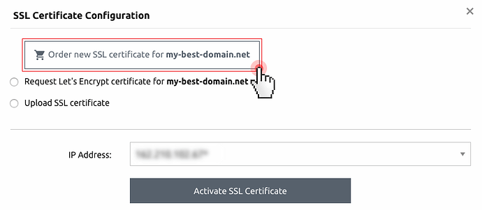 SSL certificates - domains with no SSL installation
